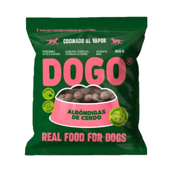 DOGO Cerdo X 800 g Cocido al Vapor