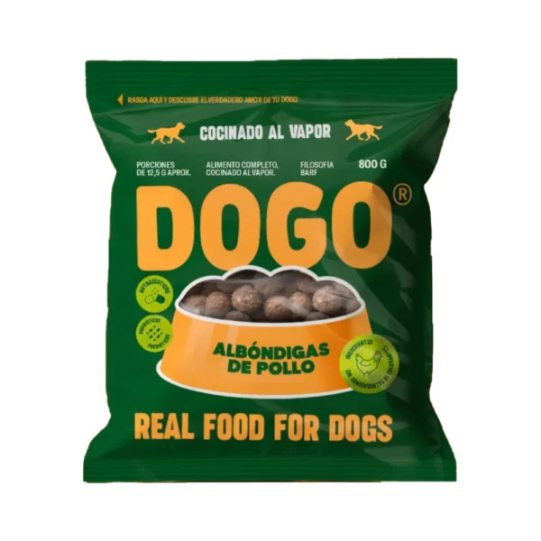 DOGO Pollo X 800 g Cocido al Vapor